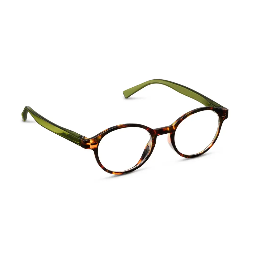 Lentes +3.0 Dawson Tortoise Green 1