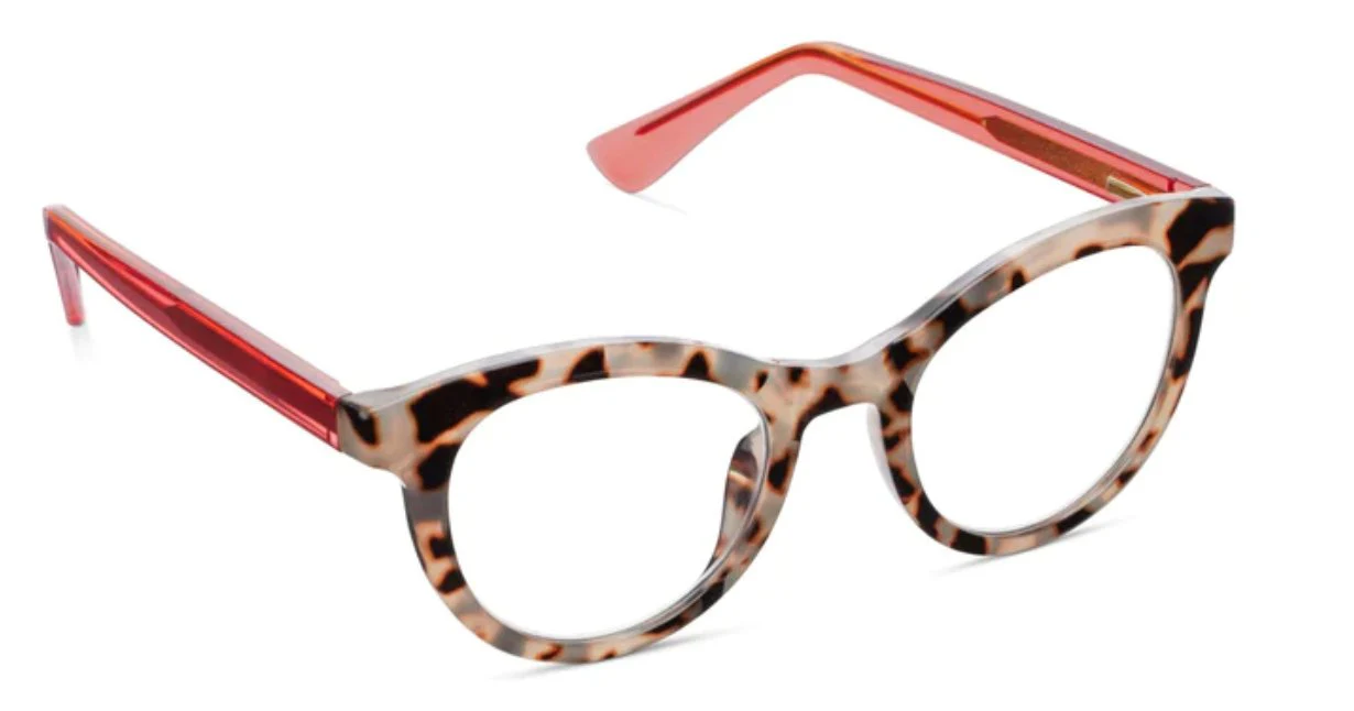 Lentes +1.5 Tribeca Gray Tortoise Coral 1