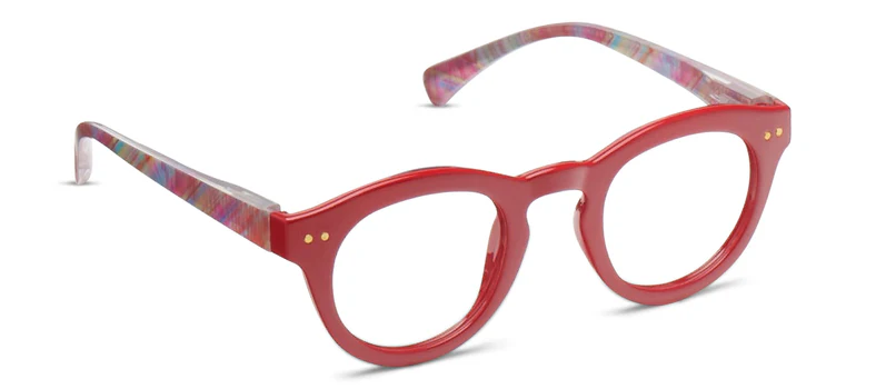 Lentes +1.5 Clover Focus Red Plaid  1