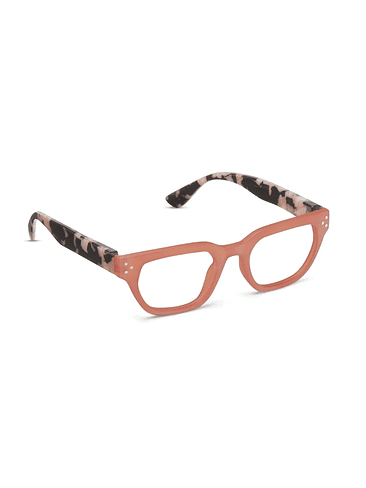 Lentes +1.5 Flora Coral Black Marble 1