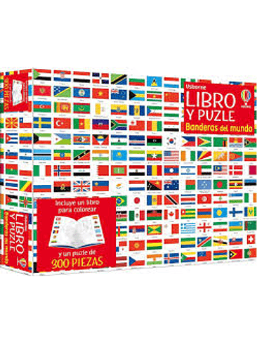 Libro Y Puzzle Banderas Del Mundo 1