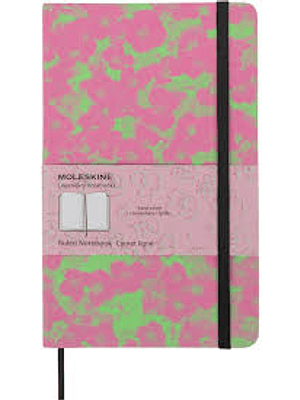 Limited Notebook Fluorescente Rosa Con Verde Td Large