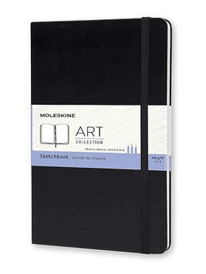 Cuaderno De Dibujo Grande Negro 