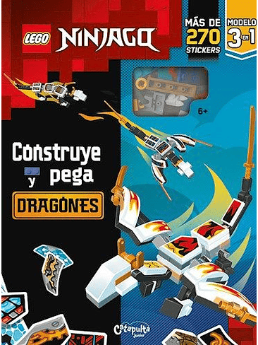Lego Ninjago Construye Y Pega: Dragones 1