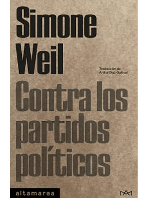 Contra Los Partidos Políticos  	