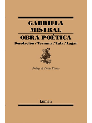 Obra Poetica (Gabriela Mistral)