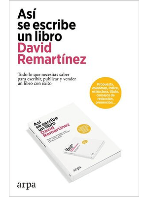 Asi Se Escribe Un Libro