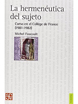 Hermeneutica Del Sujeto, La