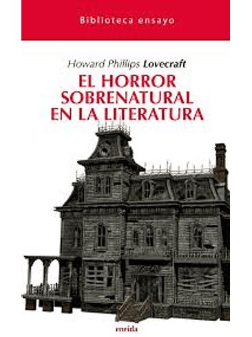 Horror Sobrenatural En La Literatura, El 1