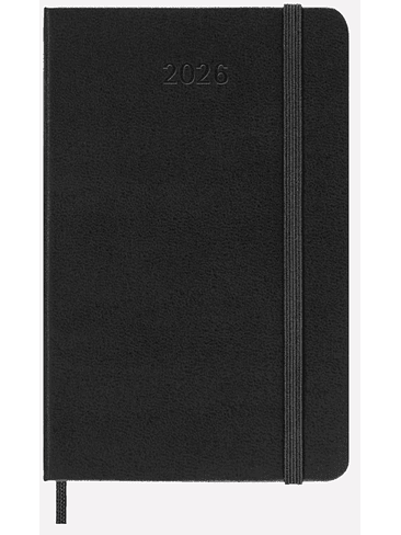 Agenda 2026 Semanal Pocket Negra (Td) 1