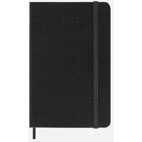 Agenda 2026 Semanal Pocket Negra (Td)