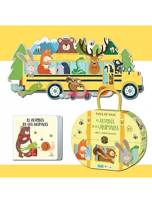 Puzzle El Autobus De Los Animales
