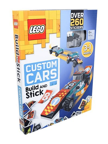 Lego Construye Y Pega Superautos De Carreras 1