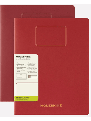 Cuaderno Estudiante - Set De 2 - Tapa Blanda - Xxl - Rojo Arandano - Lisa