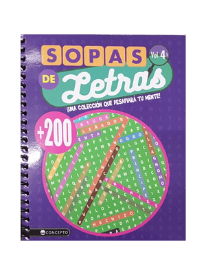 200+ Sopas De Letras Vol 4 