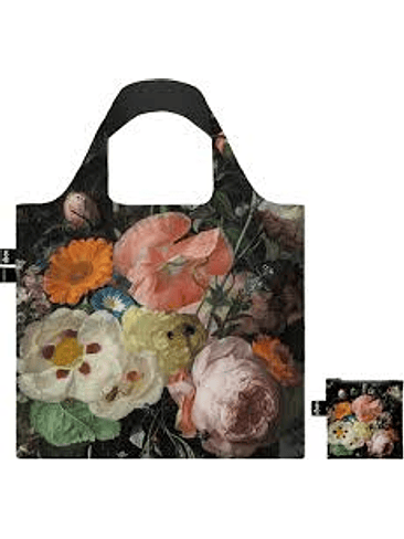 Bolsa Coleccion Museo Rachel Ruysch Still Life With Flowers On Amarble 1