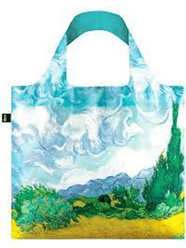 Bolsa Van Gogh: A Wheat Field With Cypresses 1