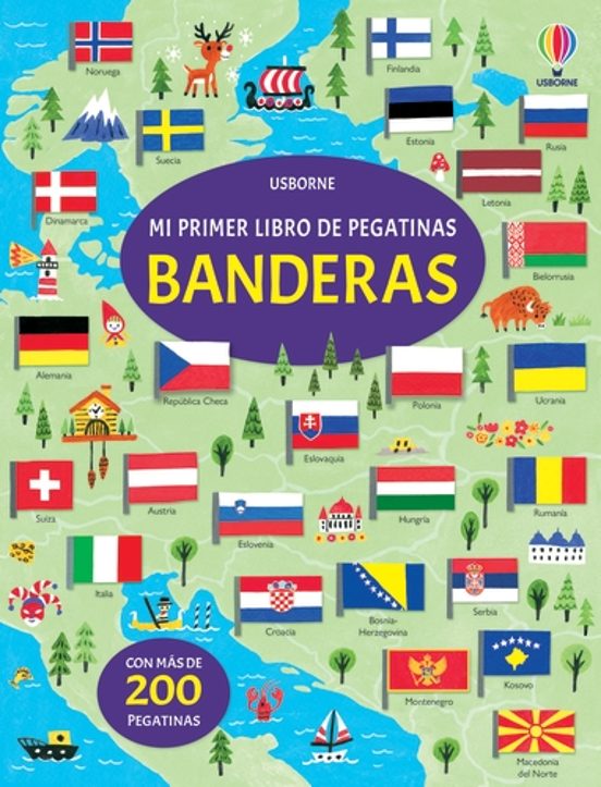 Mi Primer Libro De Pegatinas Banderas 1