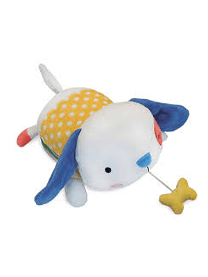 Peluche Dog Soft Shake And Squeak Book