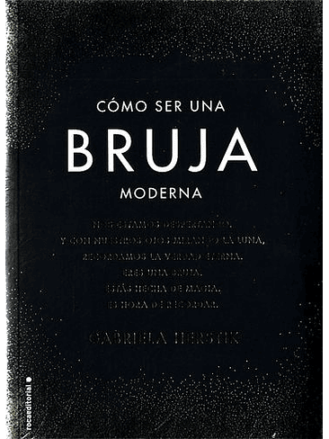 Cómo Ser Una Bruja Moderna  
	Libro Nuevo 1
