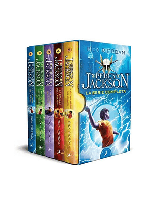 Percy Jackson Y Los Dioses Del Olimpo Pack (Libros Del 1 Al 5)