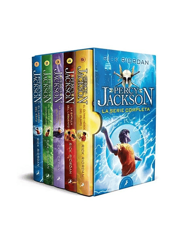 Percy Jackson Y Los Dioses Del Olimpo Pack (Libros Del 1 Al 5) 1