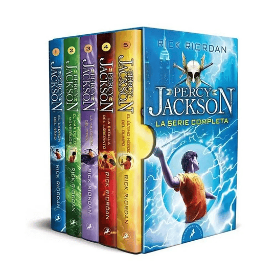 Percy Jackson Y Los Dioses Del Olimpo Pack (Libros Del 1 Al 5)