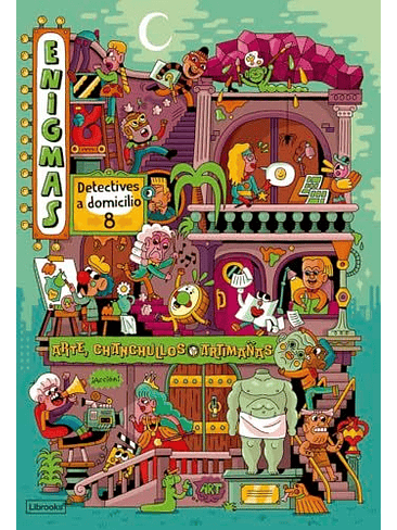 Enigmas Detectives A Domicilio 8 Arte Chanchullos Y Artimañas 1