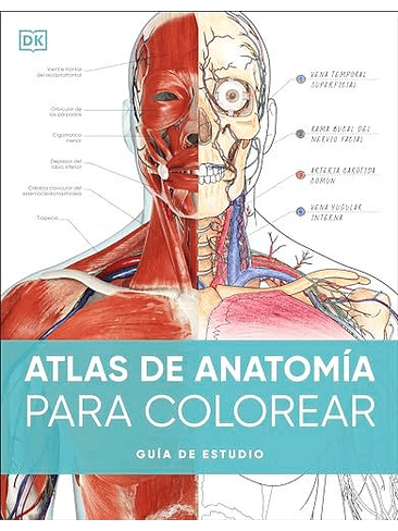 Atlas De Anatomia Para Colorear	 1