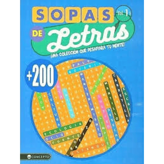 200+ Sopas De Letras Vol 1