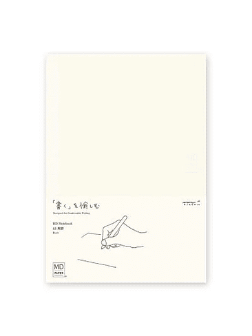 Md Paper Cuaderno A5 Blanco 1