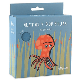 Aletas Y Burbujas Un Libro De Tela