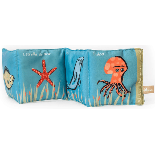 Aletas Y Burbujas Un Libro De Tela