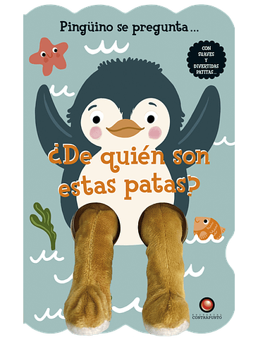 Pinguino Se Pregunta De Quien Son Estas Patas (Titere Dedo) 1