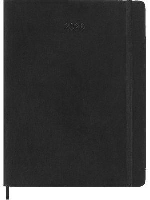 Agenda 2026 Mensual Negro Xl (Tb)