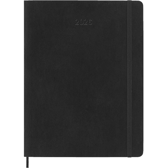 Agenda 2026 Mensual Negro Xl (Tb)