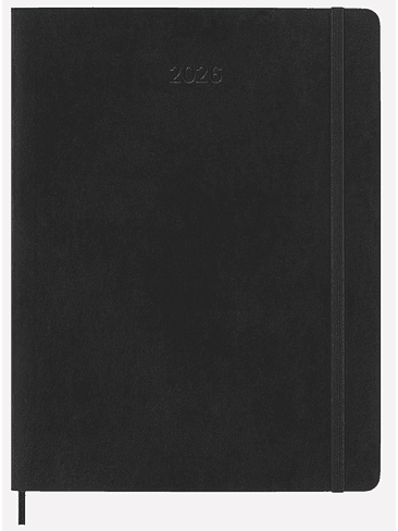 Agenda 2026 Pro Semanal Vertical Negro Xl (Td) 1