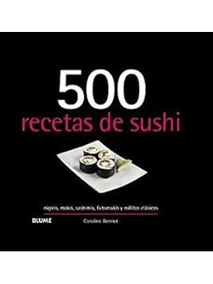 500 Recetas De Sushi 