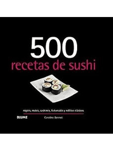 500 Recetas De Sushi  1