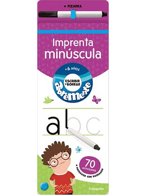 Abremente Escribir Y Borrar Imprenta Minuscula
