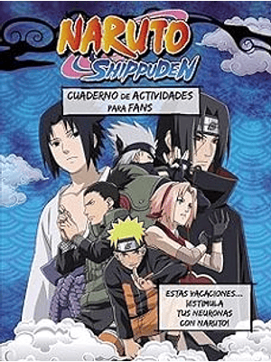 Cuaderno De Actividades Para Fans Naruto Shippuden