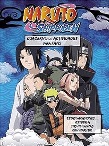 Cuaderno De Actividades Para Fans Naruto Shippuden 1