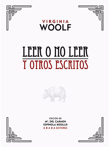 Leer O No Leer Y Otros Escritos 1