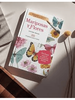 Aprende A Pintar Con Acuarela Mariposas Y Flores