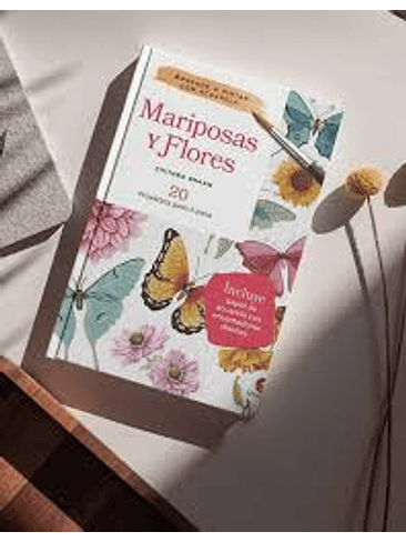 Aprende A Pintar Con Acuarela Mariposas Y Flores 1