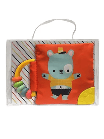 Mi Libro Suave Con Sonajero Y Mordillo Oso 1