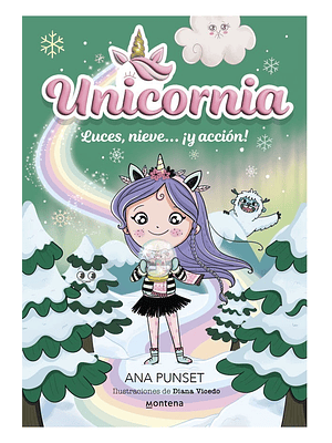 Unicornia 14 Luces Nieve Y Accion