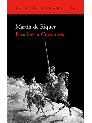 Para Leer A Cervantes
