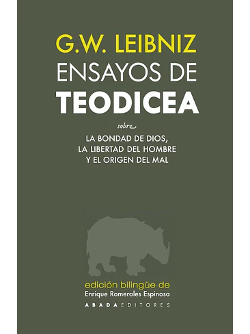 Ensayos De Teodicea 1