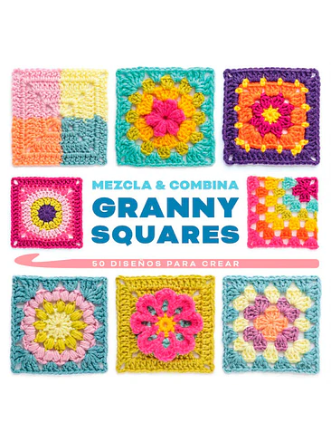 Mezcla Y Combina Granny Squares Puntos 1
